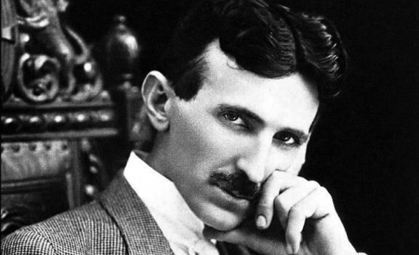 Nikola Tesla portrait